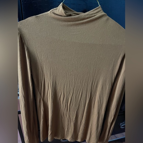Camel Turtleneck Top - Picture 3 of 4